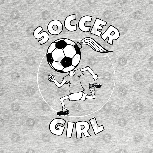 Soccer Girl Gift by atomguy